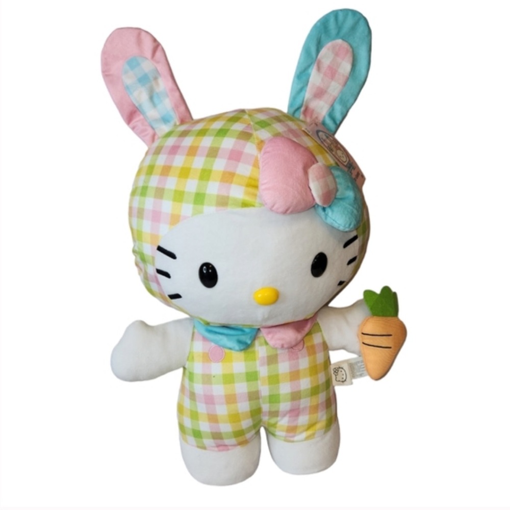 Hello Kitty 20” Plaid Easter Greeter